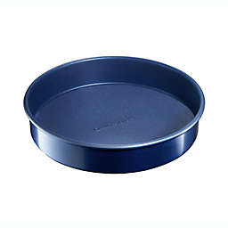 Granitestone Diamond Nonstick 9-Inch Round Baking Pan in Blue