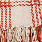 Alternate image 3 for Design Imports Modern Farmhouse Plaid Throw Blanket in Red