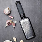 Alternate image 1 for Microplane&reg; Home Series Fine Paddle Grater in Grey
