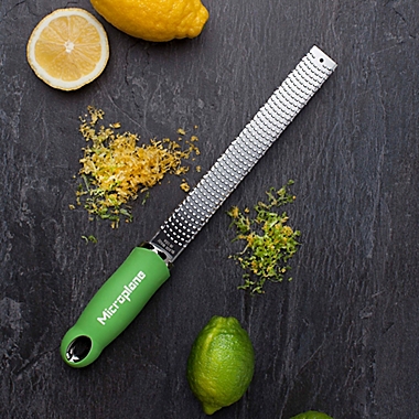 Microplane&reg; Premium Series Zester/Grater in Green. View a larger version of this product image.