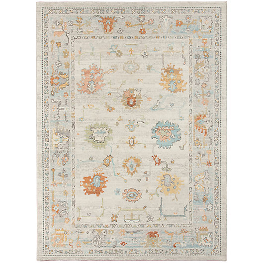Alternate image 1 for Brohmont Luci Bordered Rug in Beige