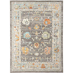 Brohmont Luci Bordered 7'9 x 9'9 Area Rug in Taupe