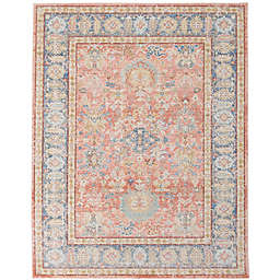 Amer Rugs Cendy Arra Bordered 2&#39; x 3&#39; Accent Rug in Coral Pink