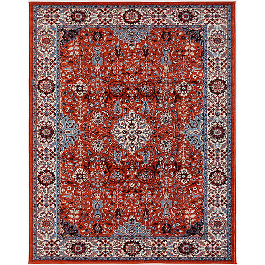 Alternate image 1 for Sheryna Fitz 2' x 3' Bordered Accent Rug in Red