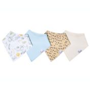 Copper Pearl 4-Pack Aussie Bandana Bibs