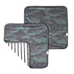 Copper Pearl Hunter 2-Pack 3-Layer Security Blanket in Green