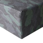 Copper Pearl&reg; Hunter Premium Crib Sheet in Green