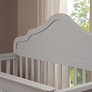DaVinci Flora 4-in-1 Convertible Crib in Fog Grey. View a larger version of this product image.