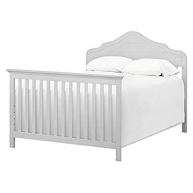 DaVinci Flora 4-in-1 Convertible Crib in Fog Grey. View a larger version of this product image.