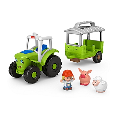 Details about   Fisher Price Little People Farm Tractor With Figures. 
