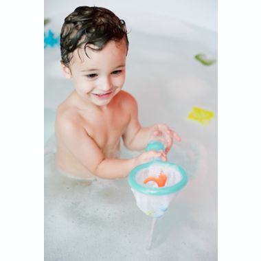 Boon&reg; WATER BUGS Floating Bath Toys with Net in Mint. View a larger version of this product image.