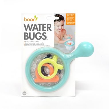 Boon&reg; WATER BUGS Floating Bath Toys with Net in Mint. View a larger version of this product image.