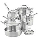 Alternate image 0 for KitchenAid&reg; 3-Ply Stainless Steel 11-Piece Cookware Set