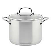 KitchenAid&reg; 3-Ply Stainless Steel 8 qt. Covered Stock Pot