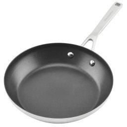 KitchenAid® Nonstick 3-Ply Stainless Steel Fry Pan