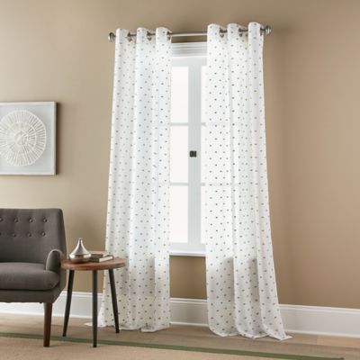 Nanshing Lacey 84 Inch Grommet Sheer, Nicole Miller Curtains Home Goods