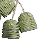 Alternate image 4 for Bee & Willow&trade; Home Solar 10ct Wicker String Lights in Celadon