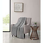 Alternate image 1 for VCNY Home Foil Speckle Throw Blanket in Grey