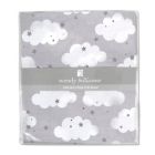 Alternate image 1 for Wendy Bellissimo&trade; Mix &amp; Match Cloud Crib Sheet in Grey/White