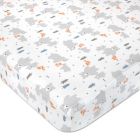 Alternate image 0 for Wendy Bellissimo&trade; Mix &amp; Match Best Friend Bears Woodland Crib Sheet in Creme
