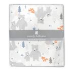 Alternate image 1 for Wendy Bellissimo&trade; Mix &amp; Match Best Friend Bears Woodland Crib Sheet in Creme