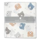 Alternate image 1 for Wendy Bellissimo&trade; Mix &amp; Match Best Friend Bears Crib Sheet in Creme