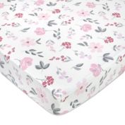 Wendy Bellissimo&trade; Mix &amp; Match Wildflowers Crib Sheet in Creme