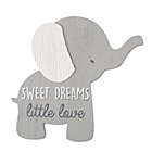 Alternate image 0 for Wendy Bellissimo&trade; 12-Inch x 8-Inch Lil Elephant Sweet Dreams Wall Art in Grey