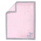 Alternate image 1 for Wendy Bellissimo&trade; Mix &amp; Match Little Love Elephant Plush Blanket in Pink
