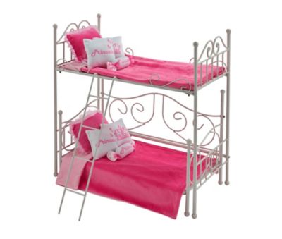 Badger Basket Doll Bunk Beds With, Doll Bunk Beds With Ladder And Storage Armoire