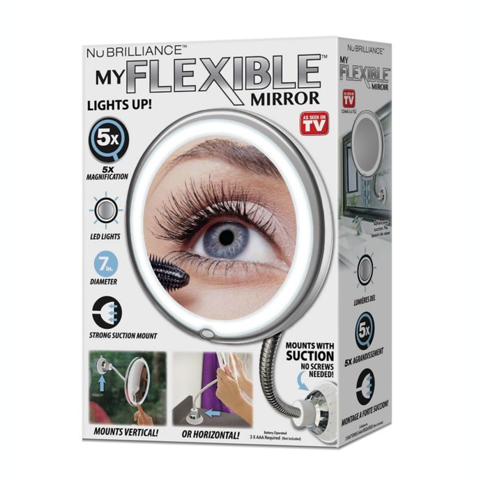 Nubrilliance Myflexible Mirror Bed Bath Beyond