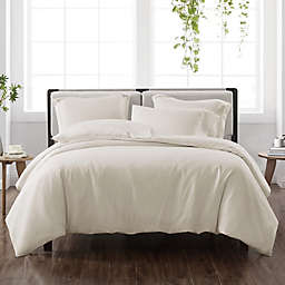Cannon® Heritage Solid 2-Piece Reversible Twin XL Duvet Cover Set in Ivory