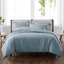 Cannon® Heritage Solid 2-Piece Reversible Twin XL Duvet Cover Set