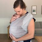 Alternate image 1 for Boppy&reg; ComfyHug&reg; Baby Carrier in Frost