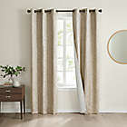 Alternate image 0 for Eclipse Branches 84-Inch Grommet 100% Blackout Window Curtain Panels in Champagne (Set of 2)
