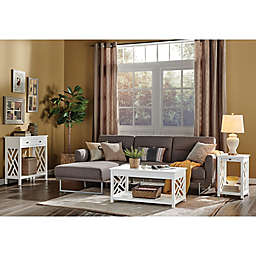 Coventry 3-Piece Living Room Set in White
