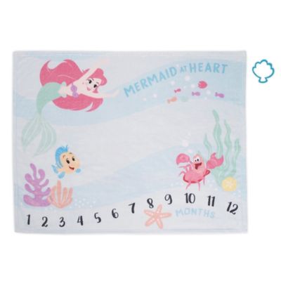 little mermaid baby blanket