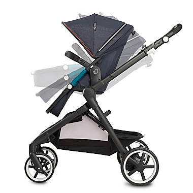Evenflo GOLD&reg;  SensorSafe Pivot Xpand Smart Modular Travel System. View a larger version of this product image.