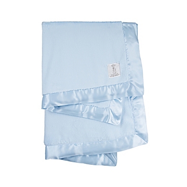 Little Giraffe &reg; Luxe &trade; Receiving Blanket in Blue. View a larger version of this product image.