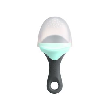 Boon PULP Silicone Feeder in Mint/Dark Green. View a larger version of this product image.
