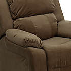 Alternate image 6 for Flash Furniture Microfiber Kids Recliner with Storage Arms