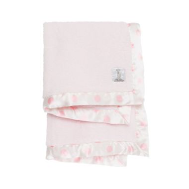Little Giraffe&reg; New Dot&trade; Chenille Blanket in Pink. View a larger version of this product image.