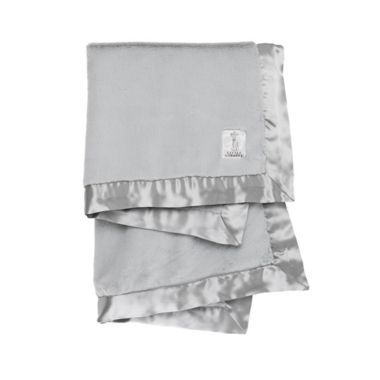 Little Giraffe &reg; Luxe &trade; Receiving Blanket in Silver. View a larger version of this product image.