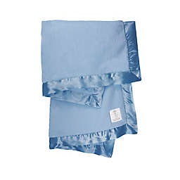 Little Giraffe ® Luxe ™ Receiving Blanket in Cornflower Blue