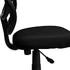 Alternate image 5 for Flash Furniture Mesh Low Back Swivel Task Chair in Black