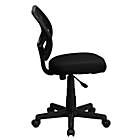 Alternate image 8 for Flash Furniture Mesh Low Back Swivel Task Chair in Black