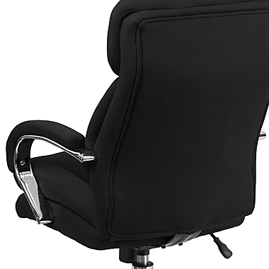 Flash Furniture 24/7 Intensive Use Fabric Chair in Black. View a larger version of this product image.