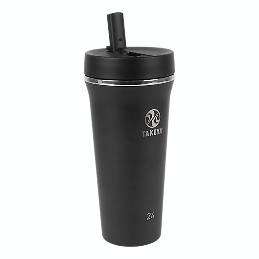 Alternate image 1 for Takeya® Stay Cool 24 oz. Insulated Tumbler with Straw Lid
