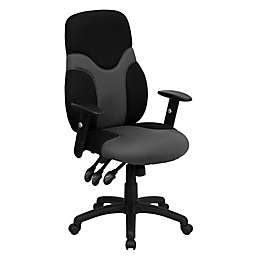 Flash Furniture High-Back Mesh Task Chair in Black/Grey