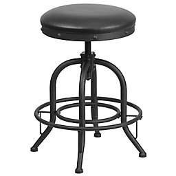 Flash Furniture 24-Inch Bar Stool with Swivel Lift in Black